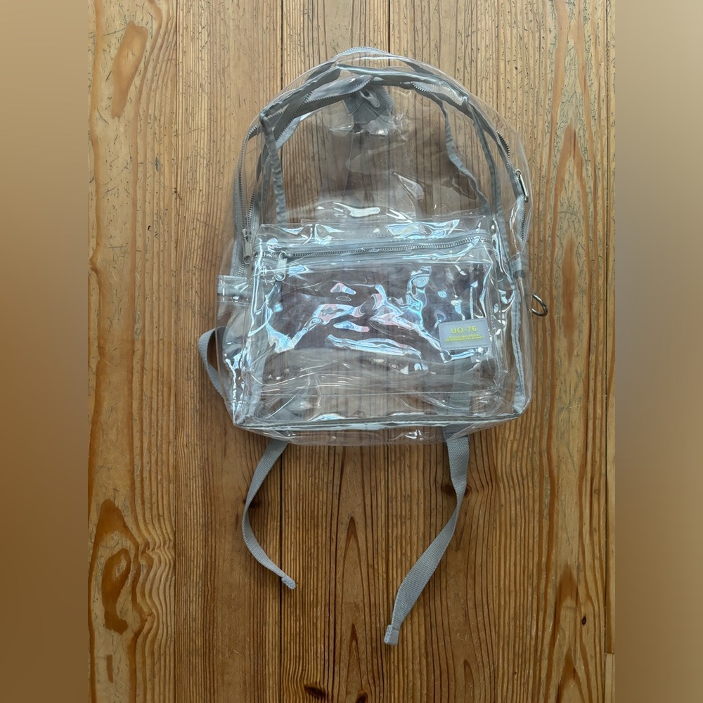 Clear backpack - Picture 1 of 4